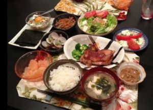 里田まい料理