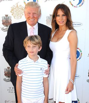 トランプの嫁と子供